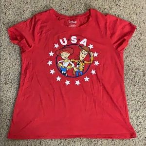 Women’s toy story USA T-shirt sz large